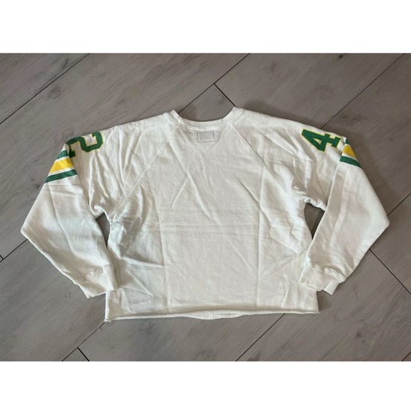 NWOT Free People Retro Brand Pullover Sweatshirt - Picture 7 of 12